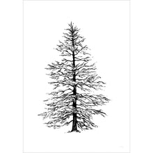 Bewundere die Baum Zeichnung auf diesem stilvollen Poster.