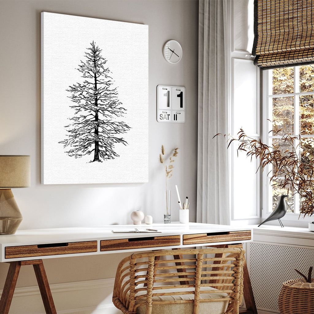 Ob Kinderzimmer, Wohnzimmer, Schlafzimmer oder Flur - Deine Baum Zeichnung passt in jeden Raum.