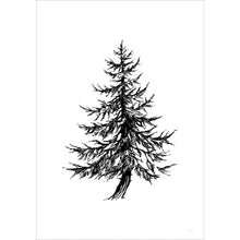 Bewundere die Baum Zeichnung auf diesem stilvollen Poster.