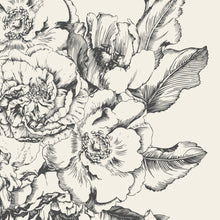 Blumenbouquet - Zeichnung Wandbild