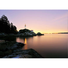 Leuchtturm - Real Foto Wandbild