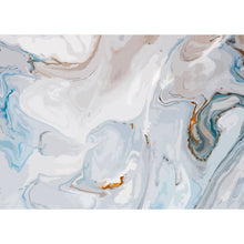 Marmor Aqua - Abstraktes Wandbild