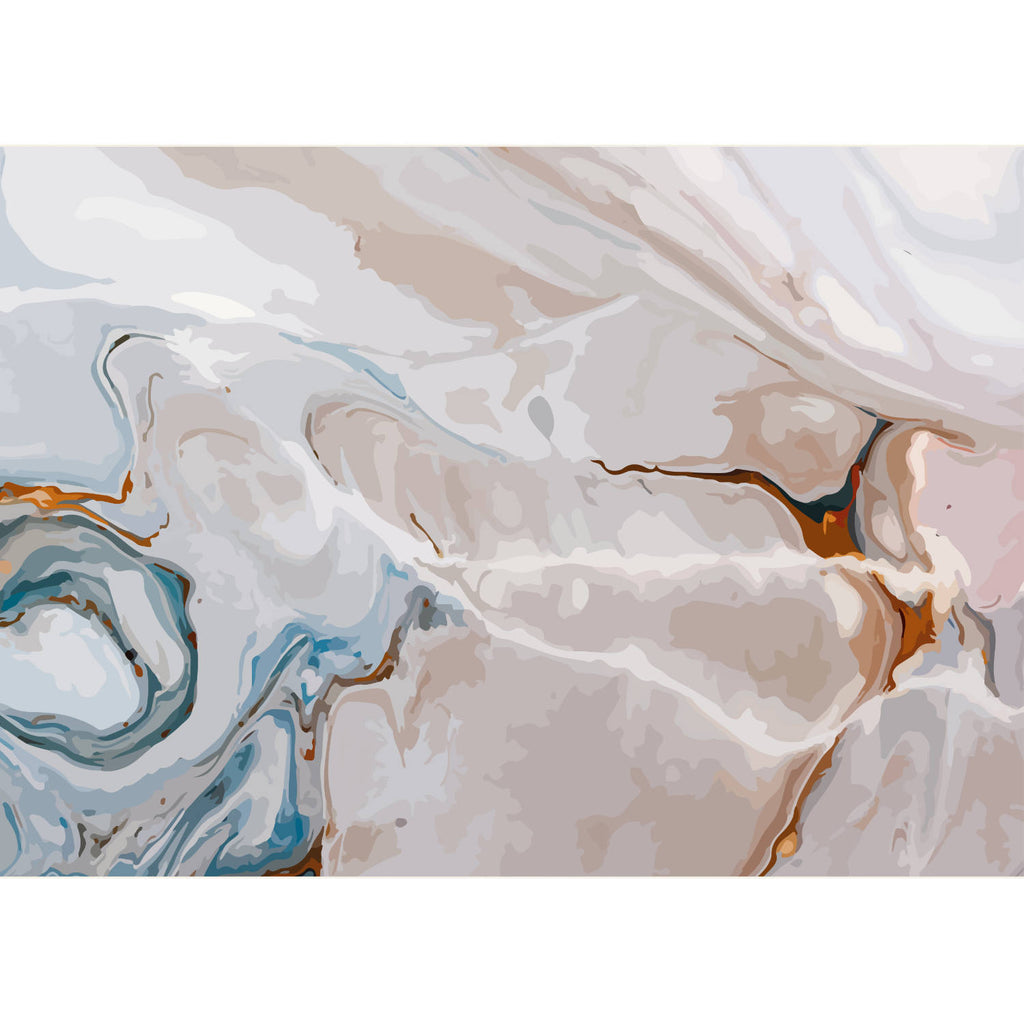 Marmor Beige - Abstraktes Wandbild