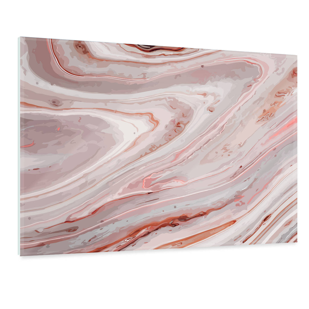 Marmor Kupfer - Abstraktes Wandbild