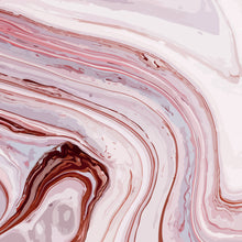 Marmor Rubin - Abstraktes Wandbild