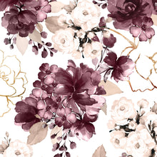 Rosentraum Altrosa - Aquarell Wald Wandbild