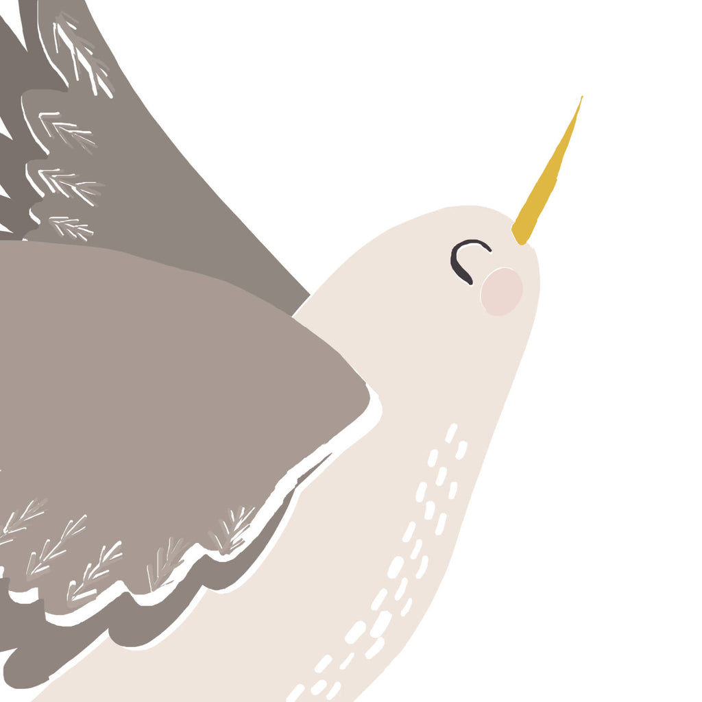Spring Birds No.16 - Zeichnung Wandbild