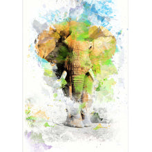 Tiffani Color - Aquarell Wandbild