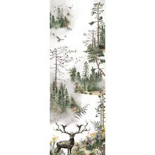 Waldtiere - Aquarell Wald Wandbild