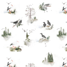 Wildnis - Aquarell Wald Wandbild