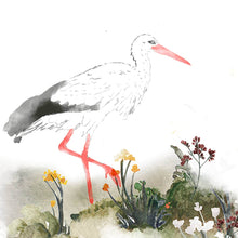 Wildnis 02 - Aquarell Wandbild