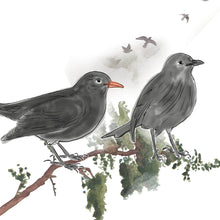 Wildnis 03 - Aquarell Wandbild